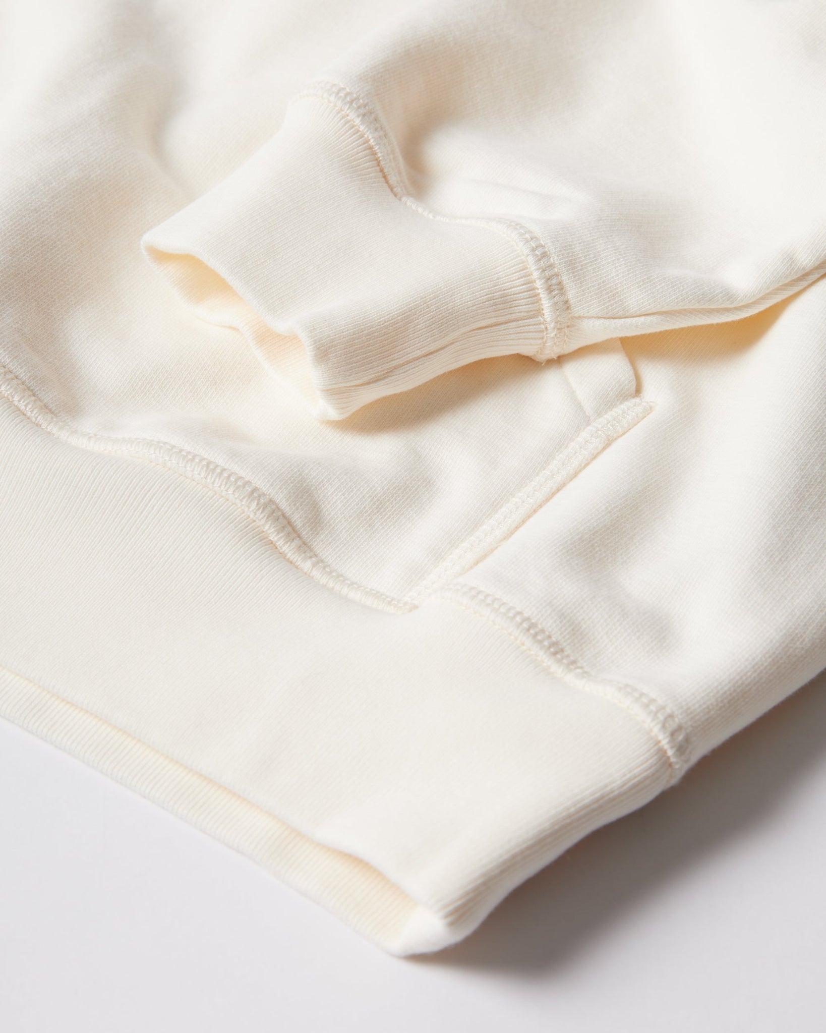 Circled script logo hooded sweatshirt - Off White