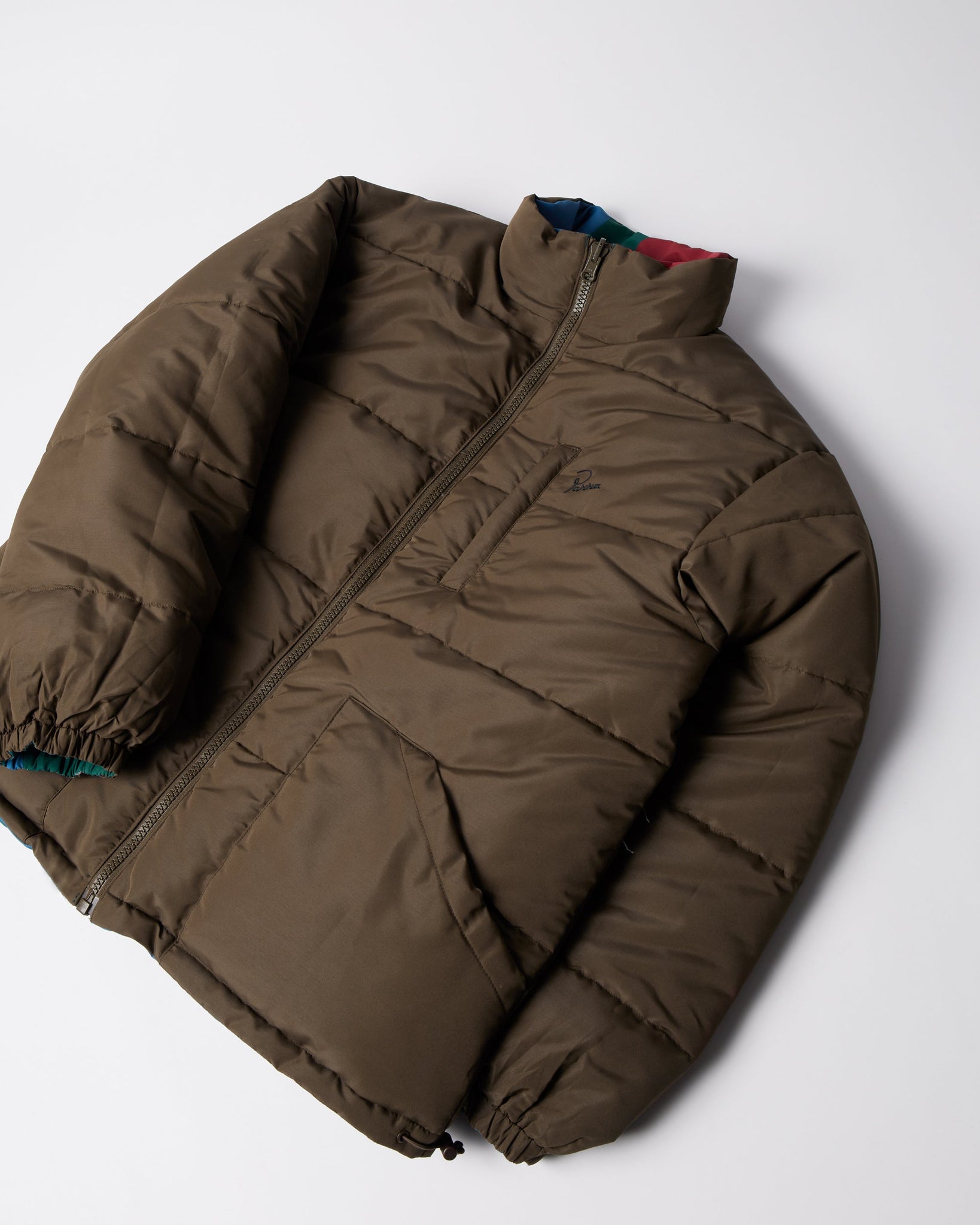 Protect the sun reversible puffer jacket