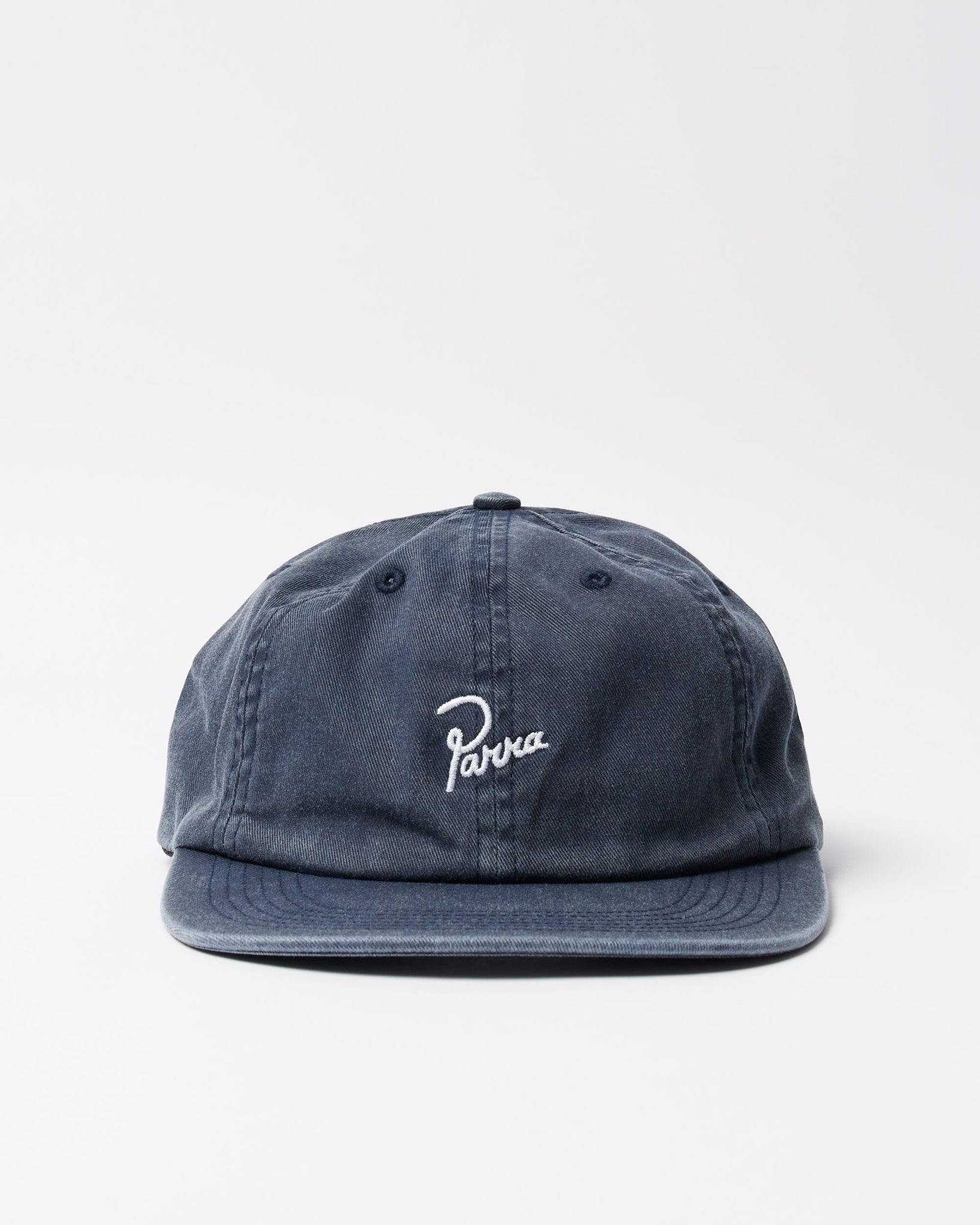 Signature 6 panel hat - Navy Blue