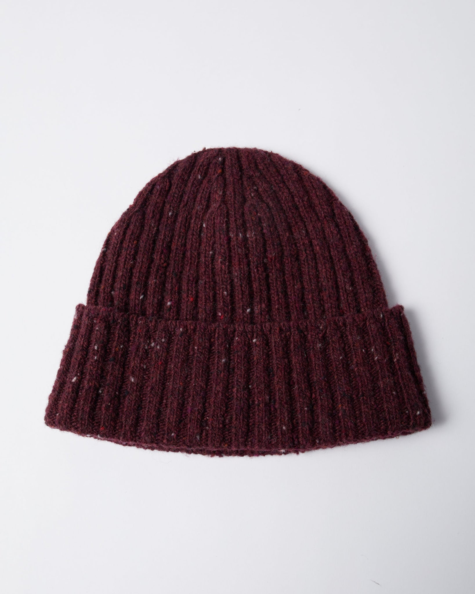 Reversed flag beanie - Dark Burgundy