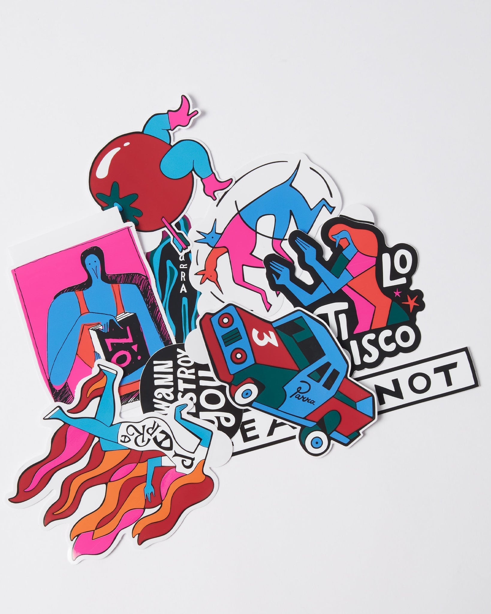 Various sticker pack