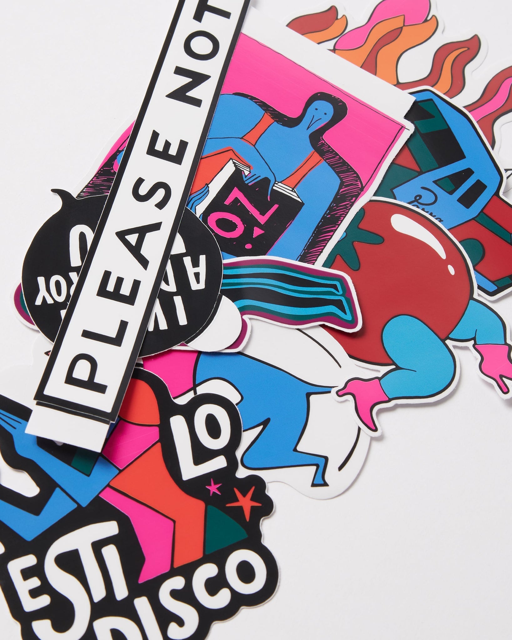 Various sticker pack