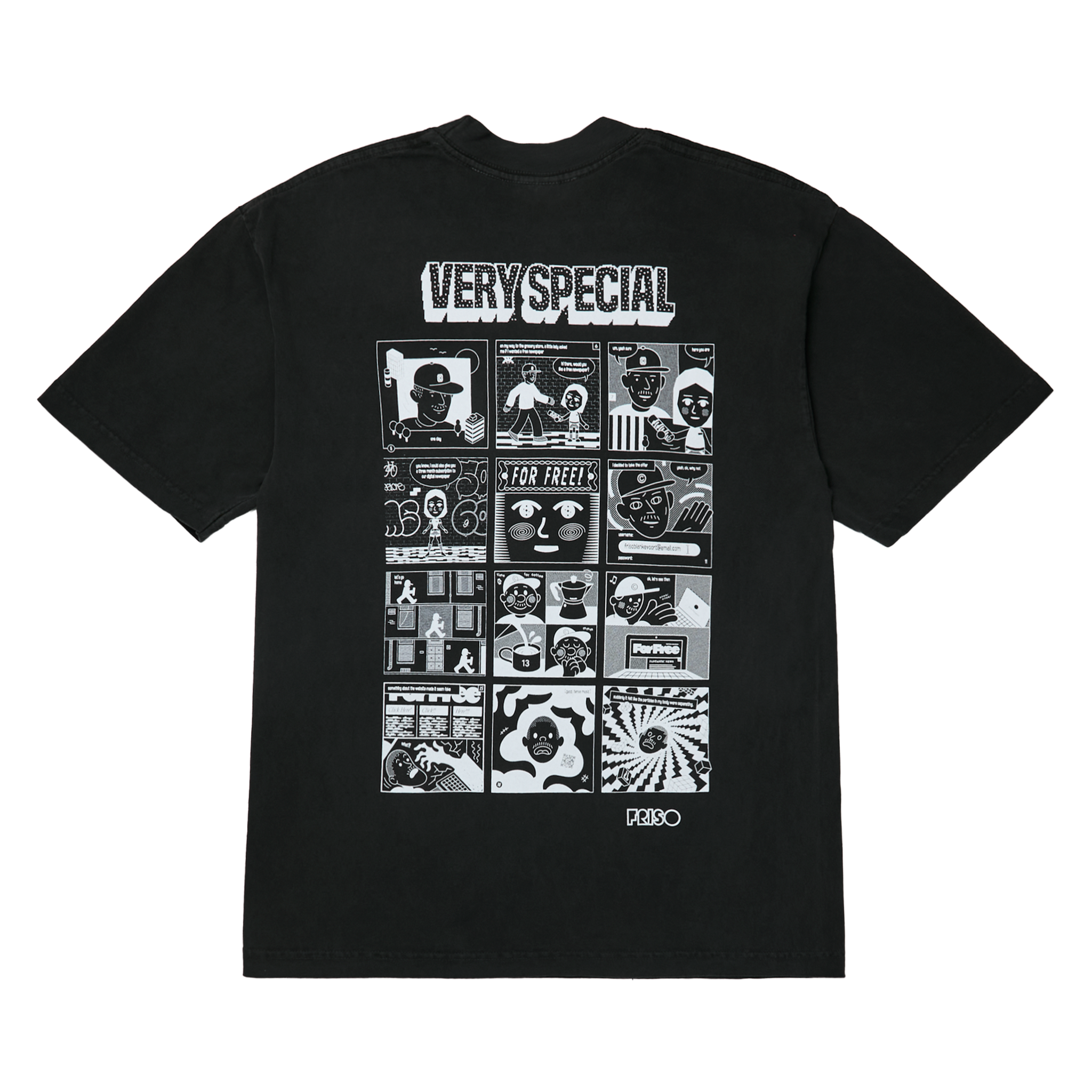For Free Tee (with comic zine)