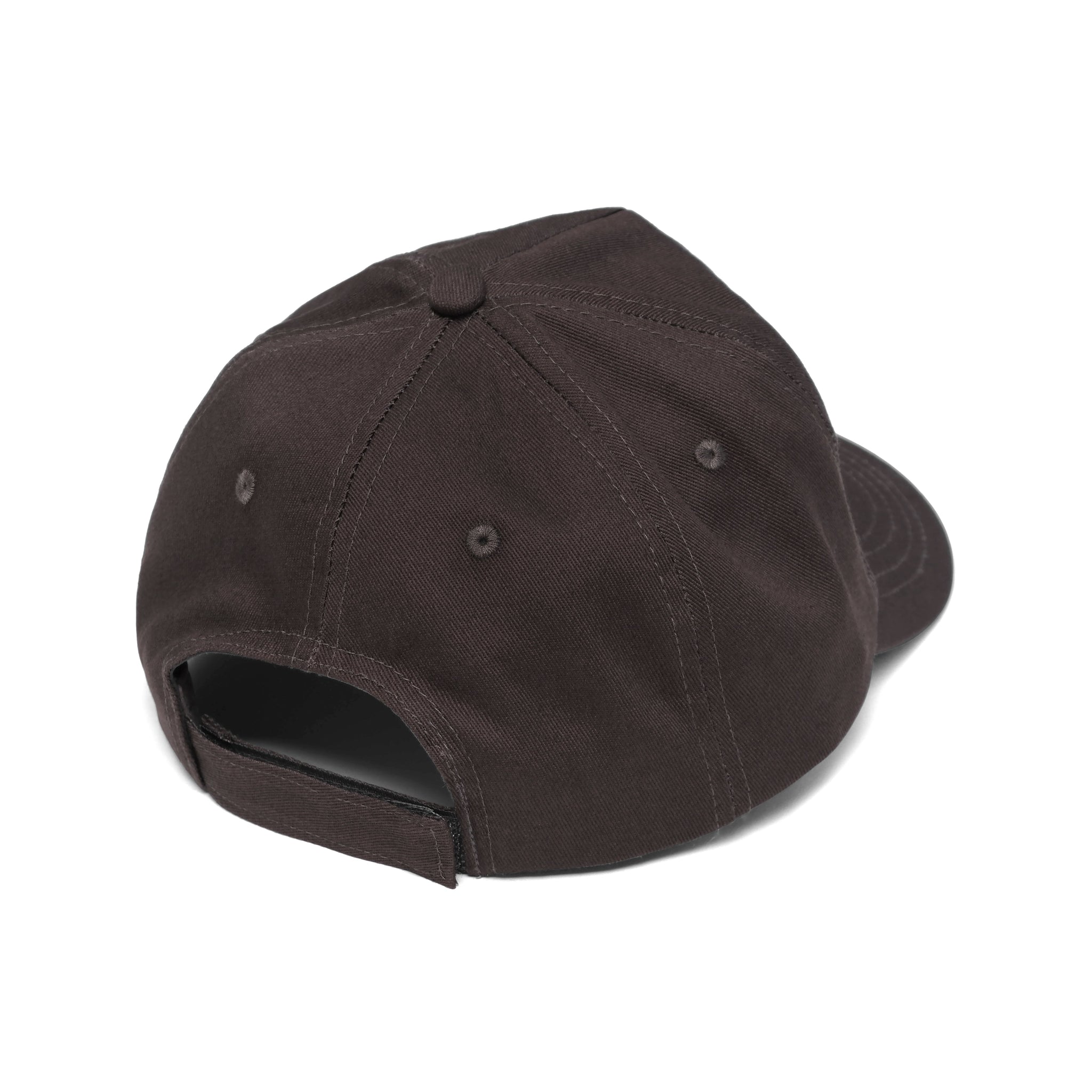 Metal Logo 5-Panel Hat - Brown