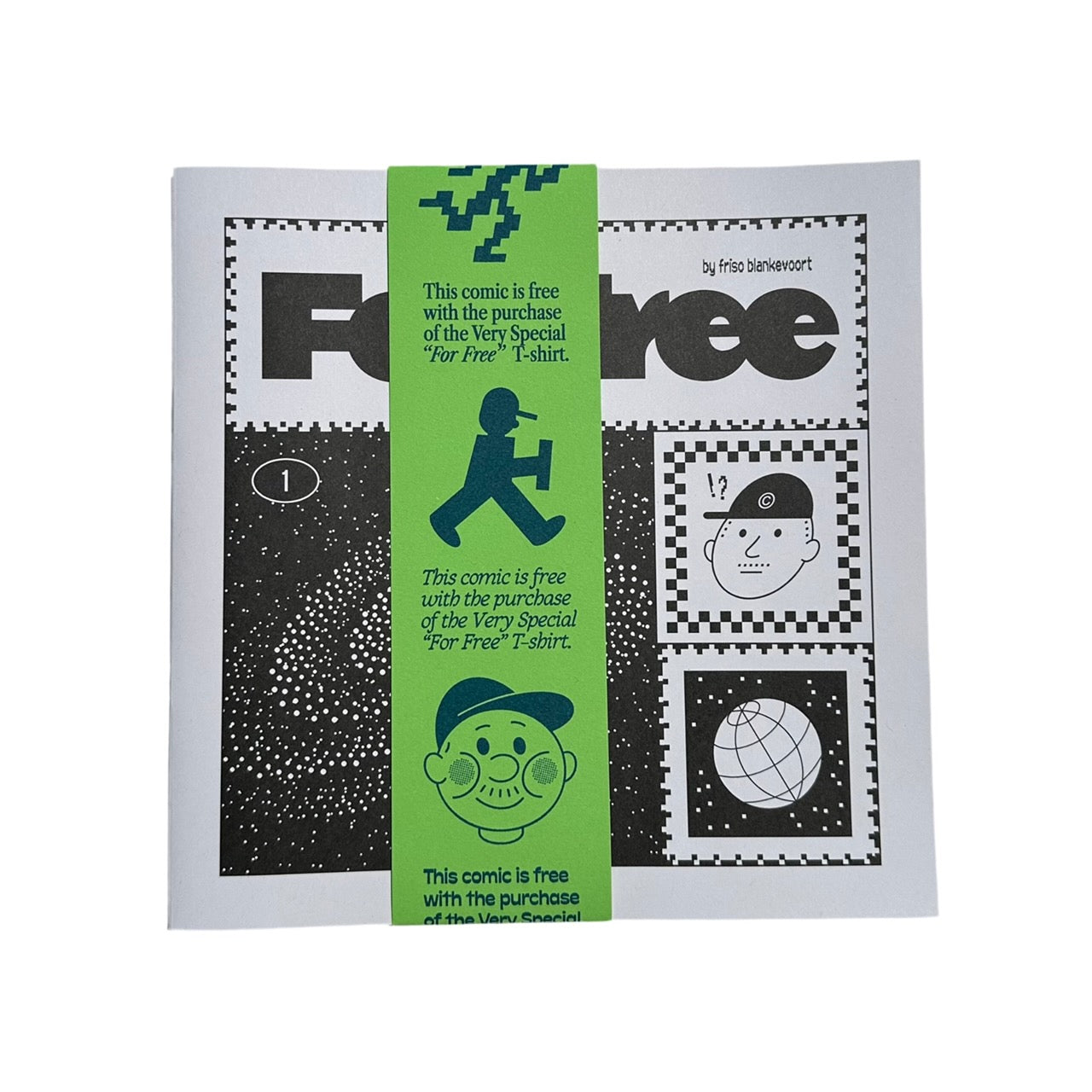 For Free Tee (with comic zine)