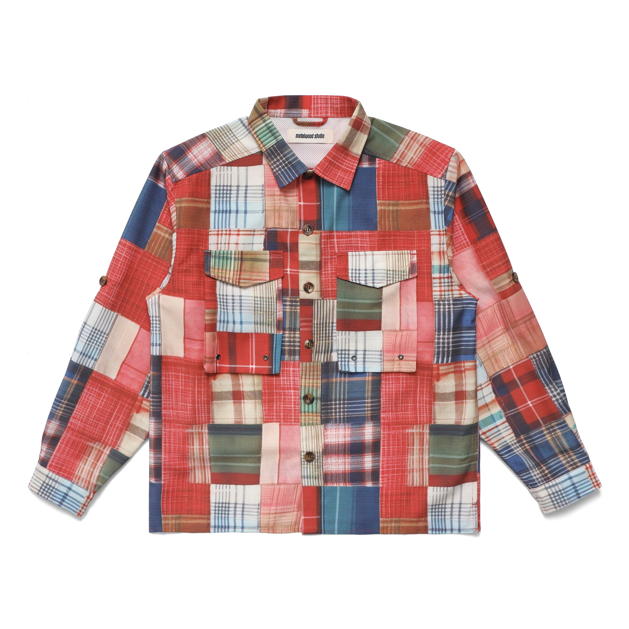 Madras Patch Explorer Shirt