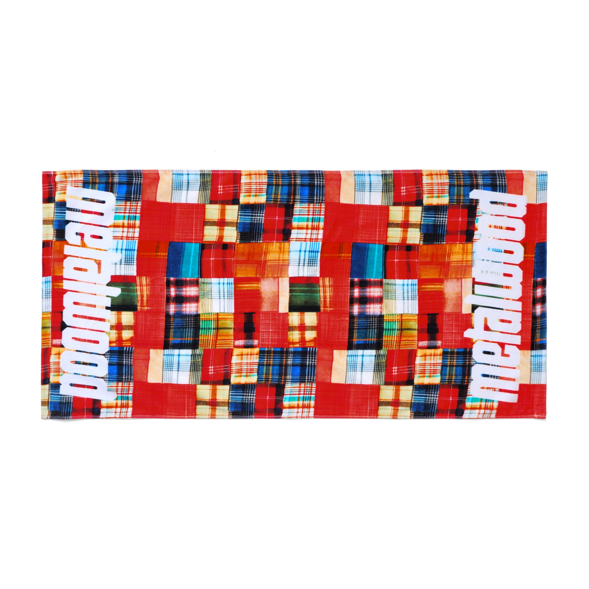 Madras Patch Caddie Towel