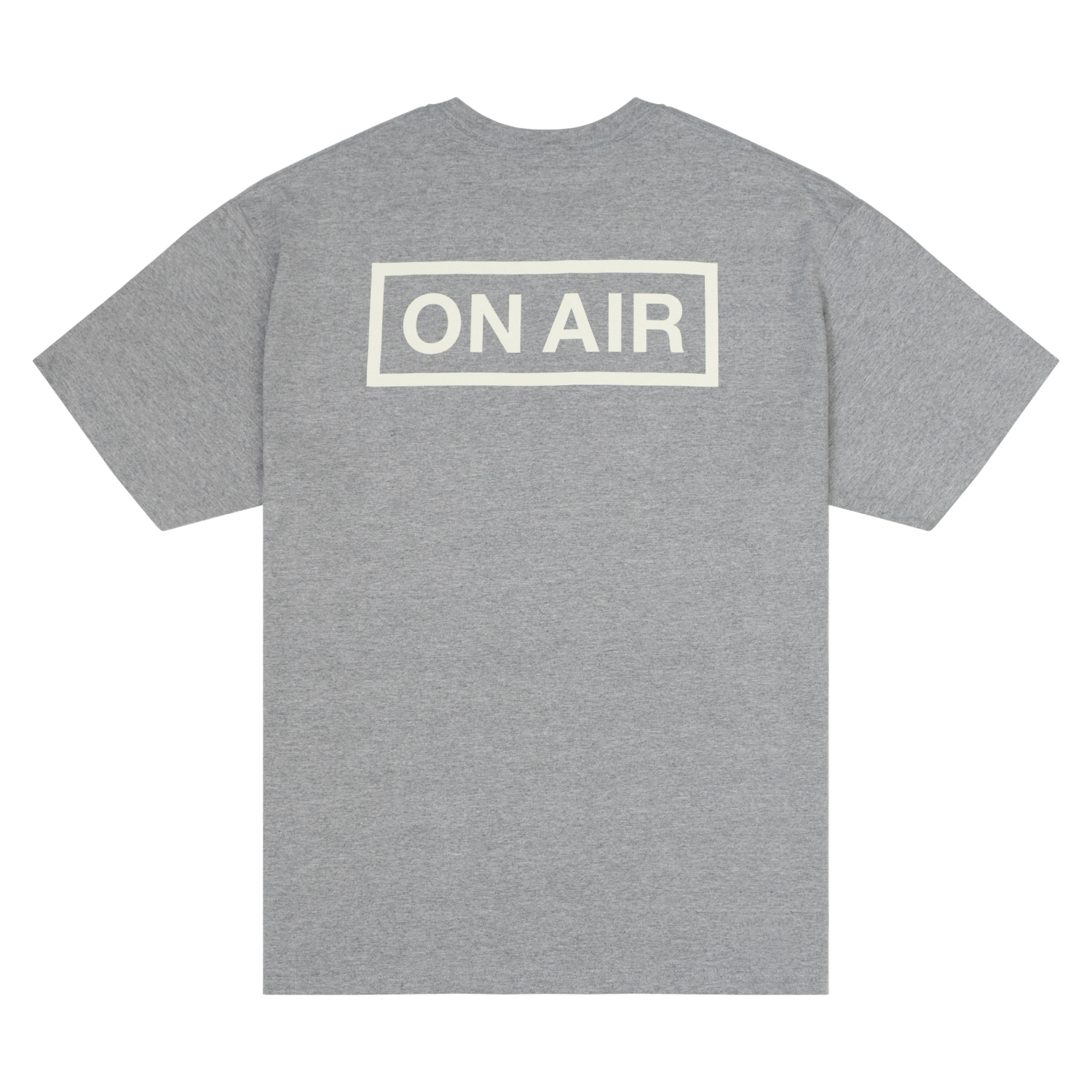 ON AIR BASIC LOGO S/SL TEE - Grey Heather