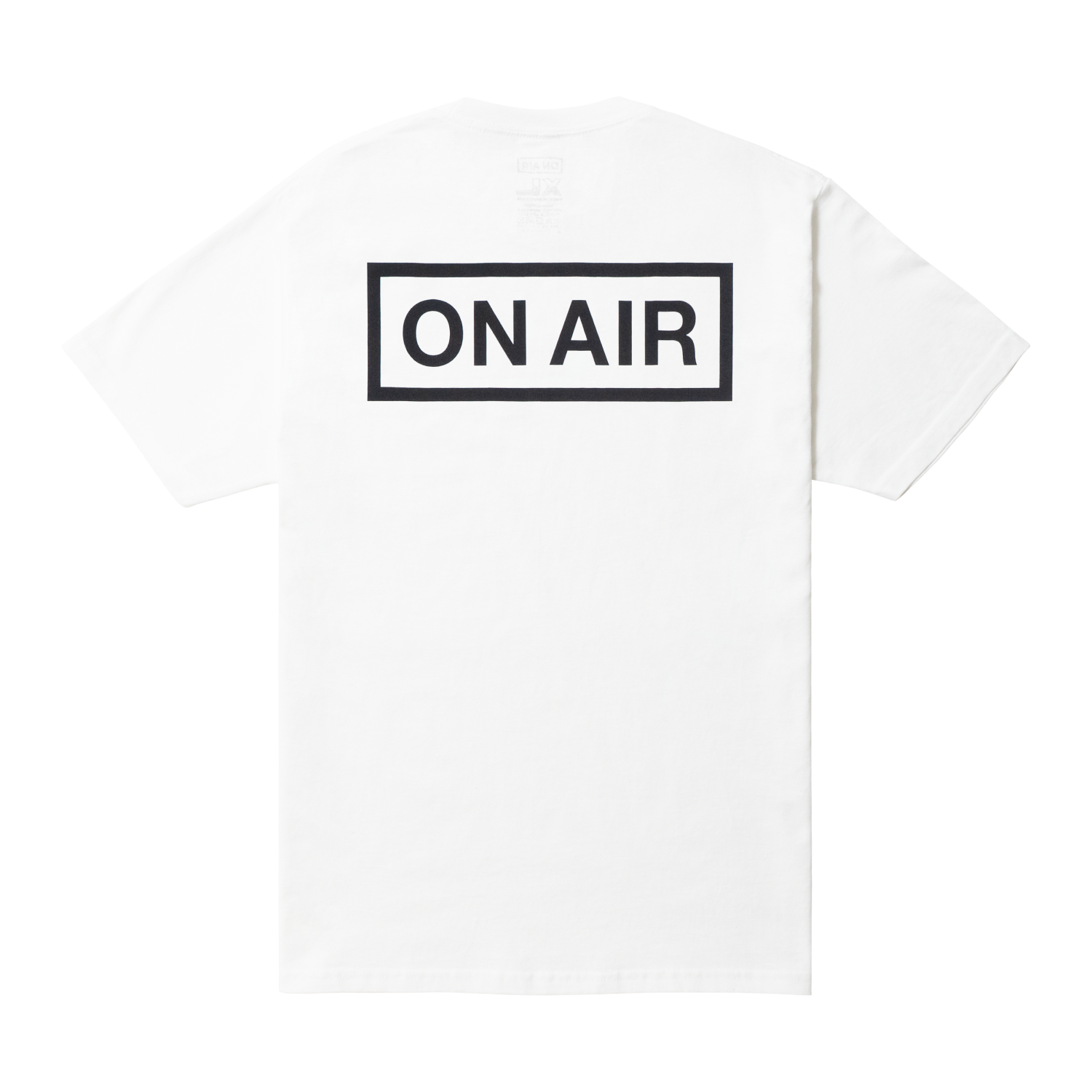 ON AIR BASIC LOGO S/SL TEE - White