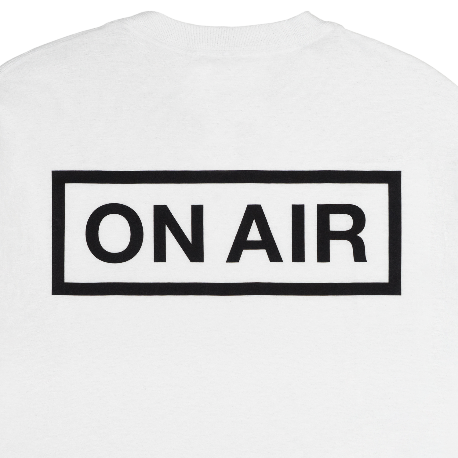 ON AIR BASIC LOGO S/SL TEE - White