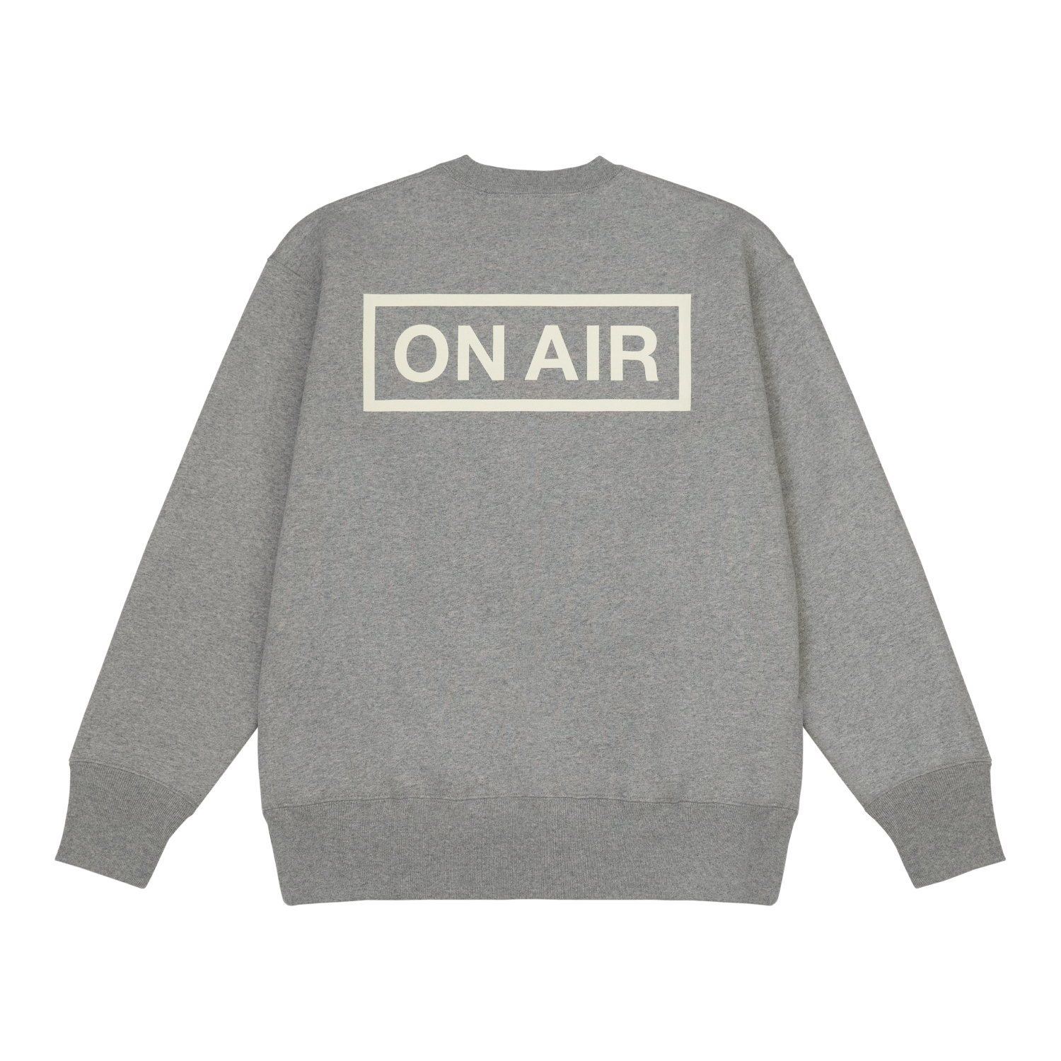 ON AIR BASIC LOGO CREW - Grey Heather