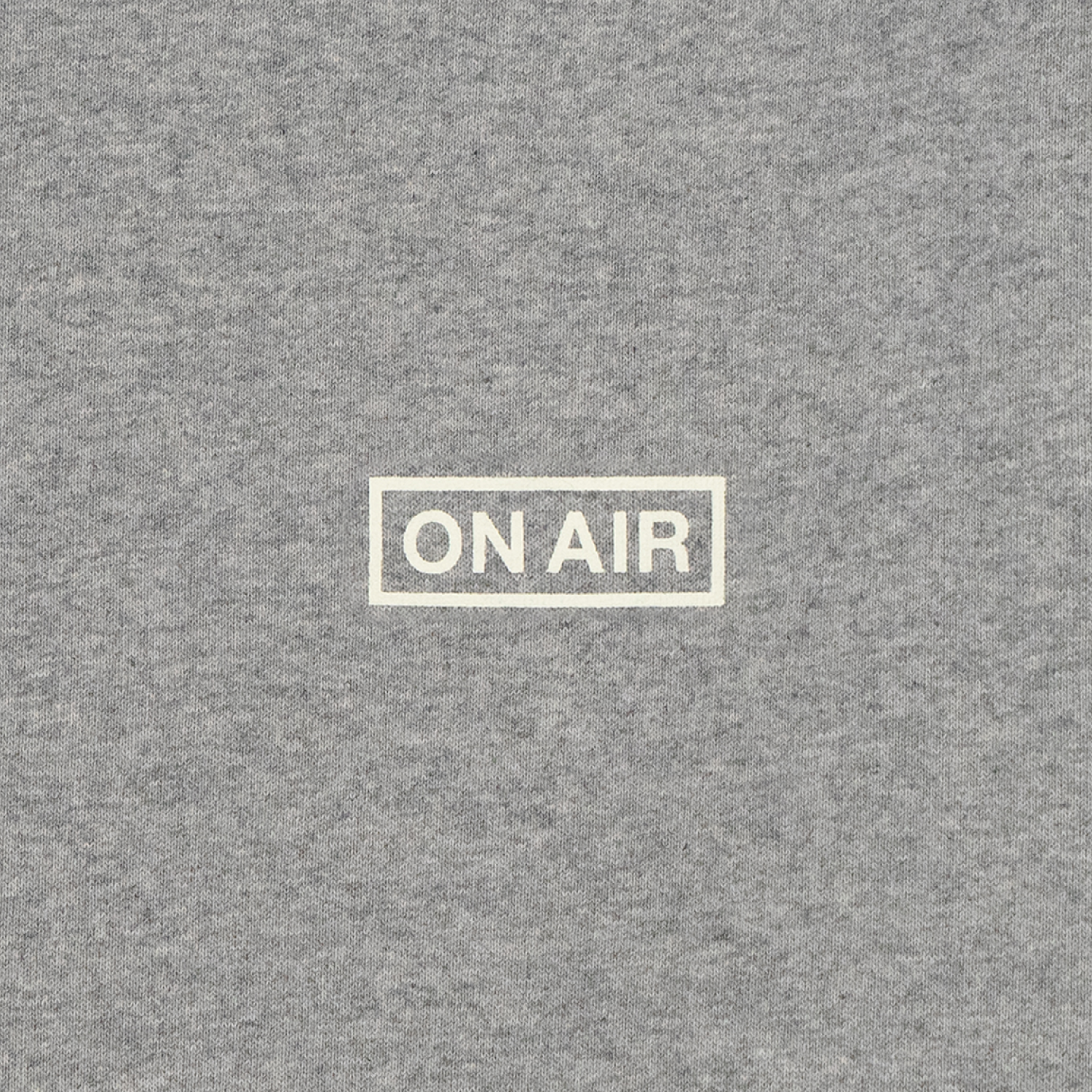 ON AIR BASIC LOGO CREW - Grey Heather