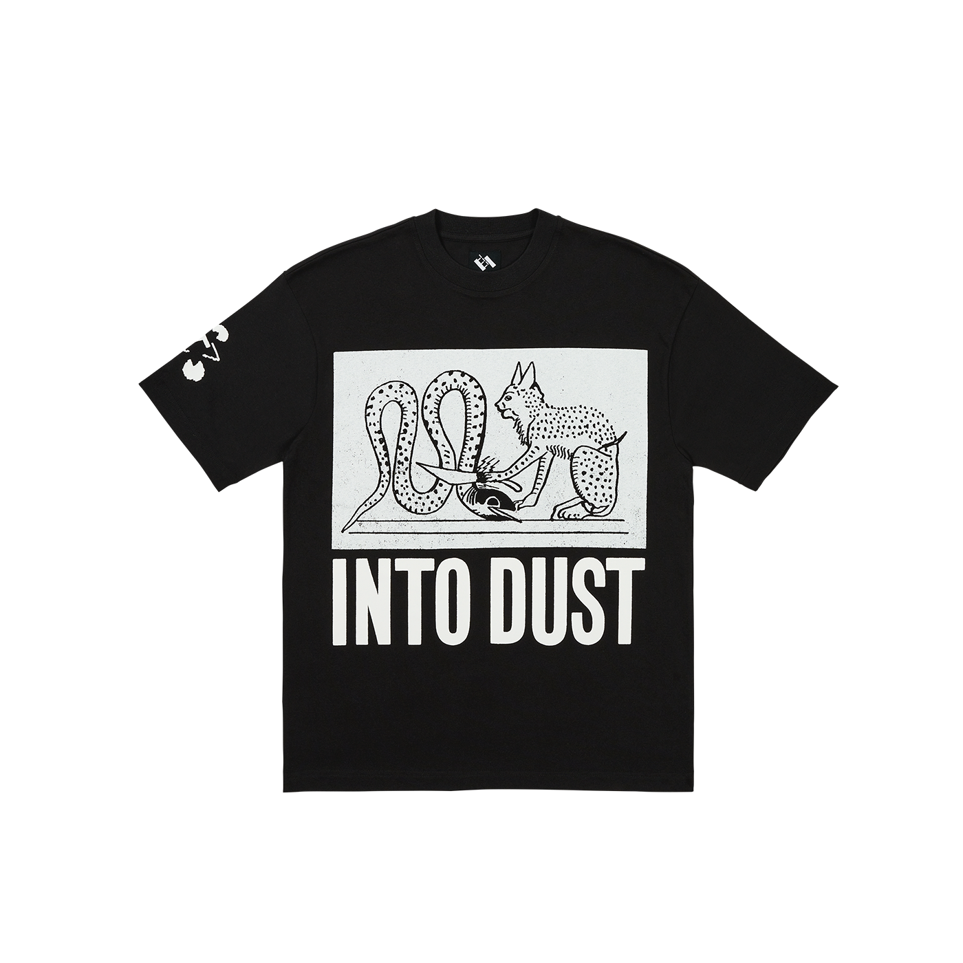 INTO DUST T-SHIRT BLACK