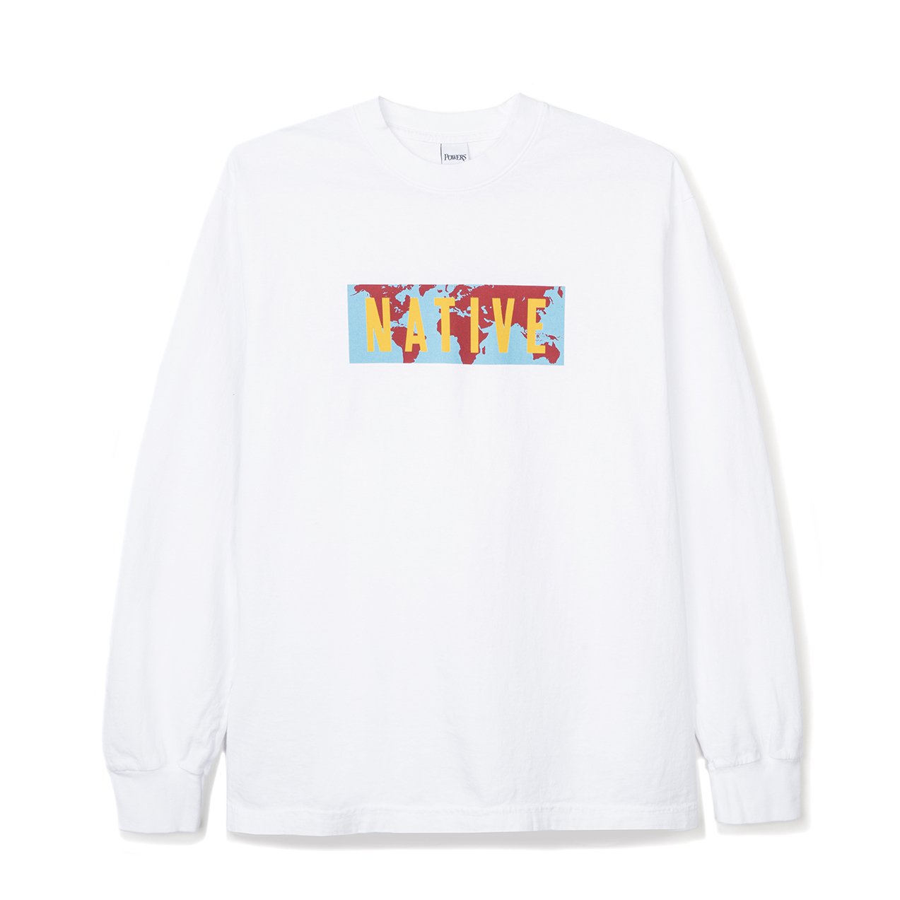 WORLD NATIVE LS TEE - WHITE