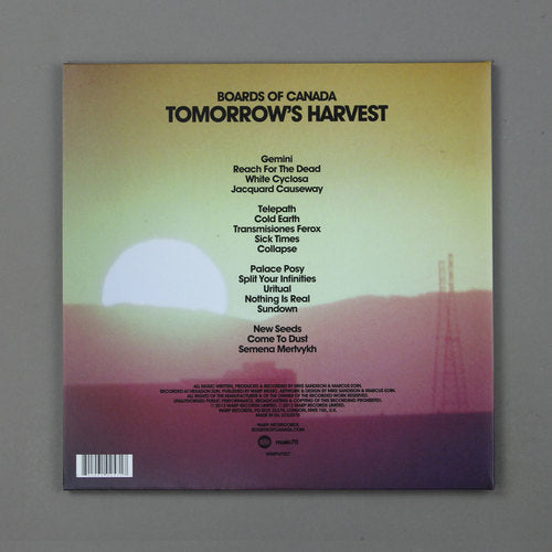 Boards Of Canada - Tomorrow's Harvest (2xLP)