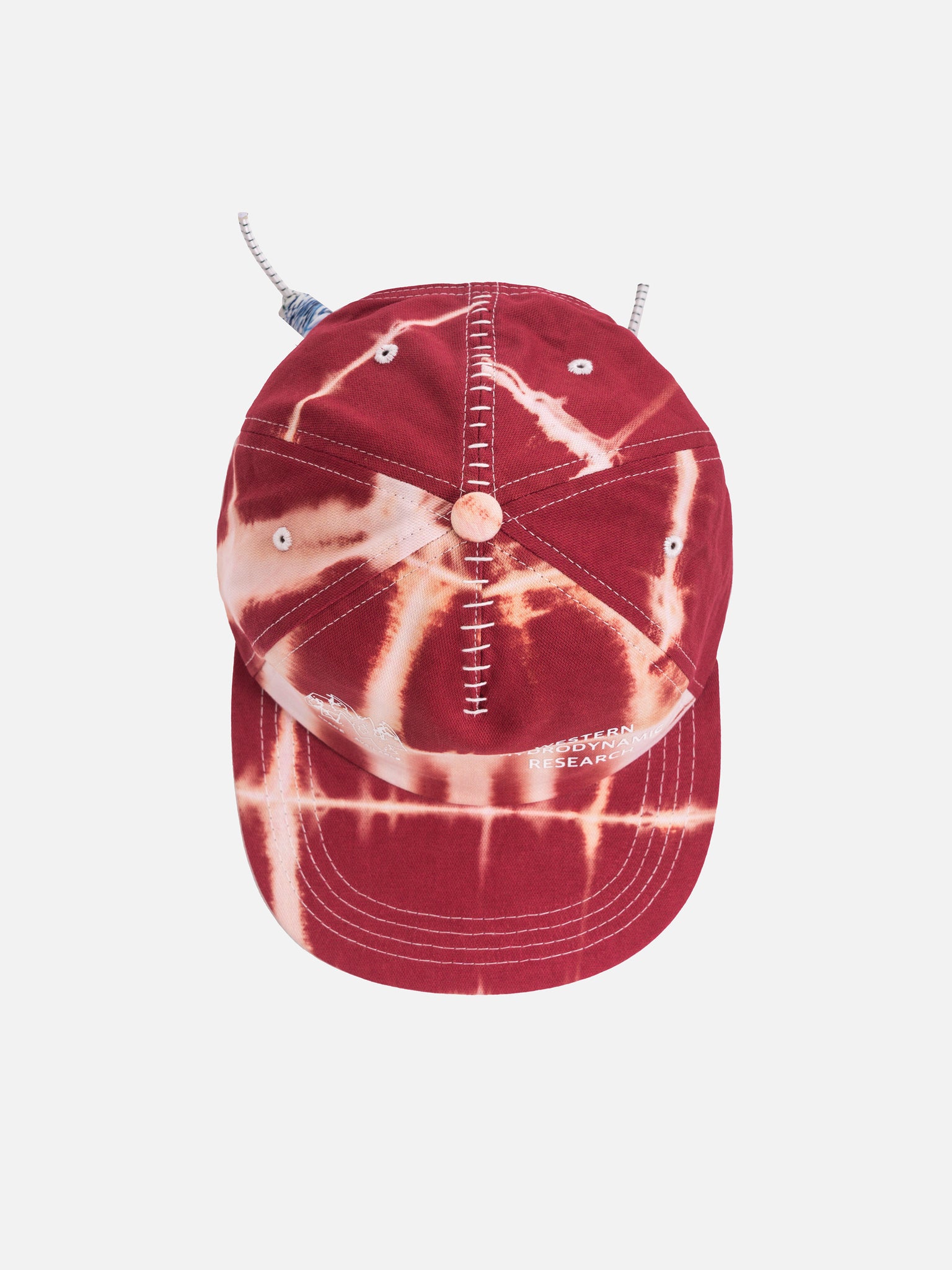 SA X WHR CREW CAP - Red Tie-Dye