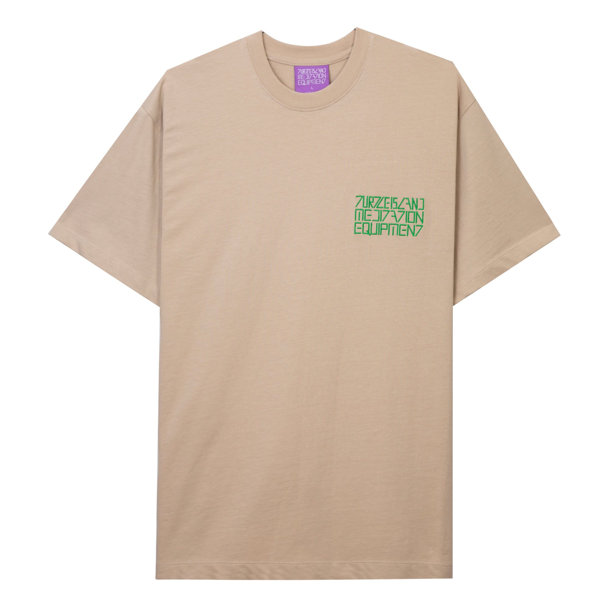 Future Time Zone SS Tee - Beige
