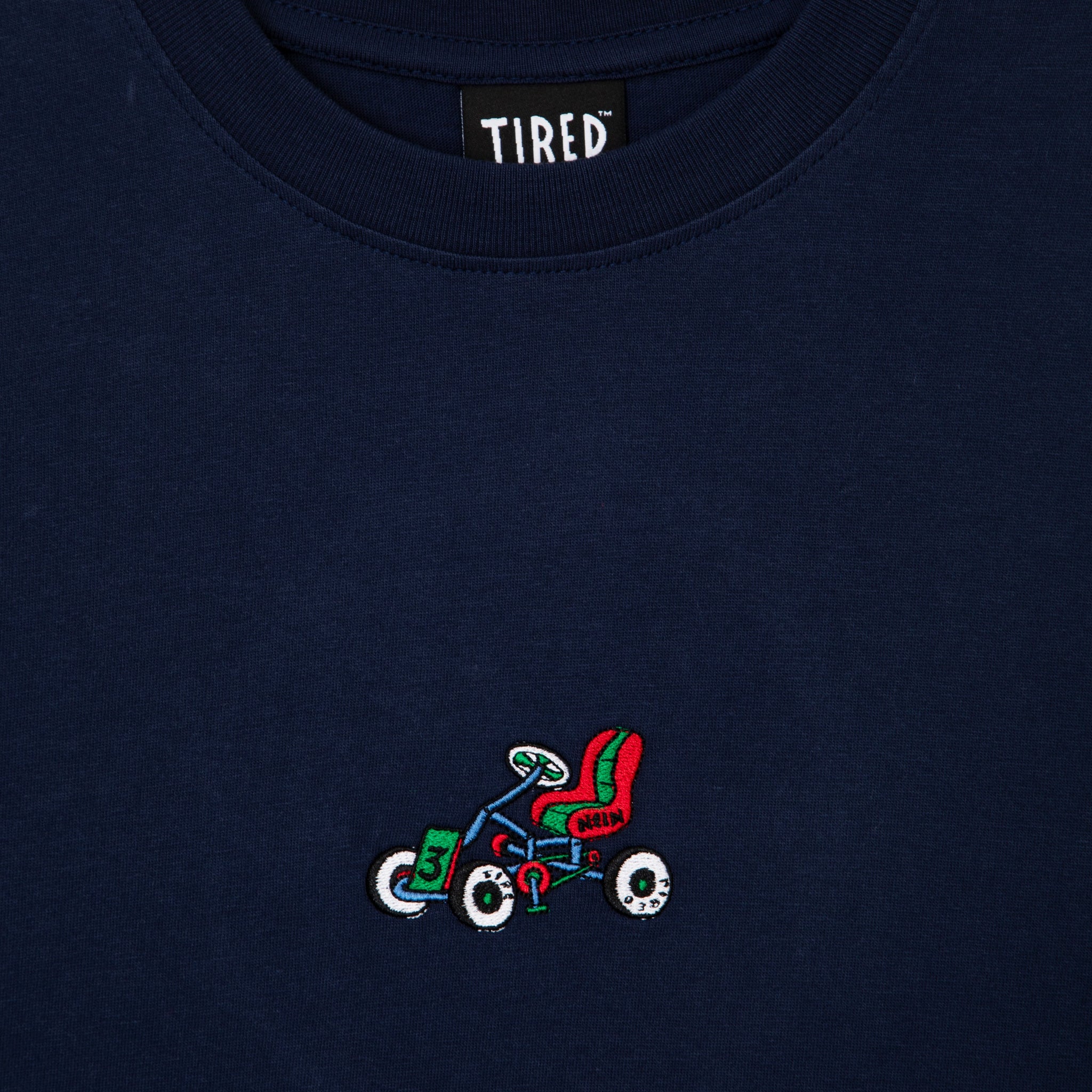 SEMI TIRED LS TEE NAVY