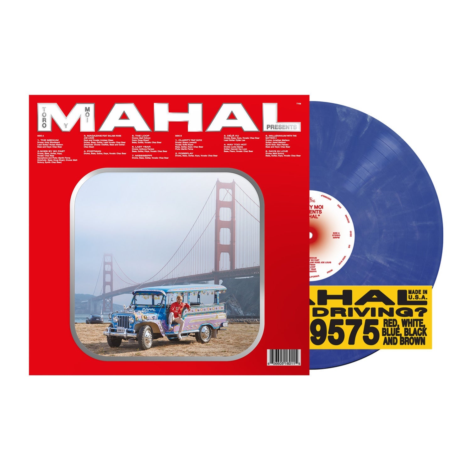 Toro Y Moi - MAHAL (Blue Marbel Vinyl LP)