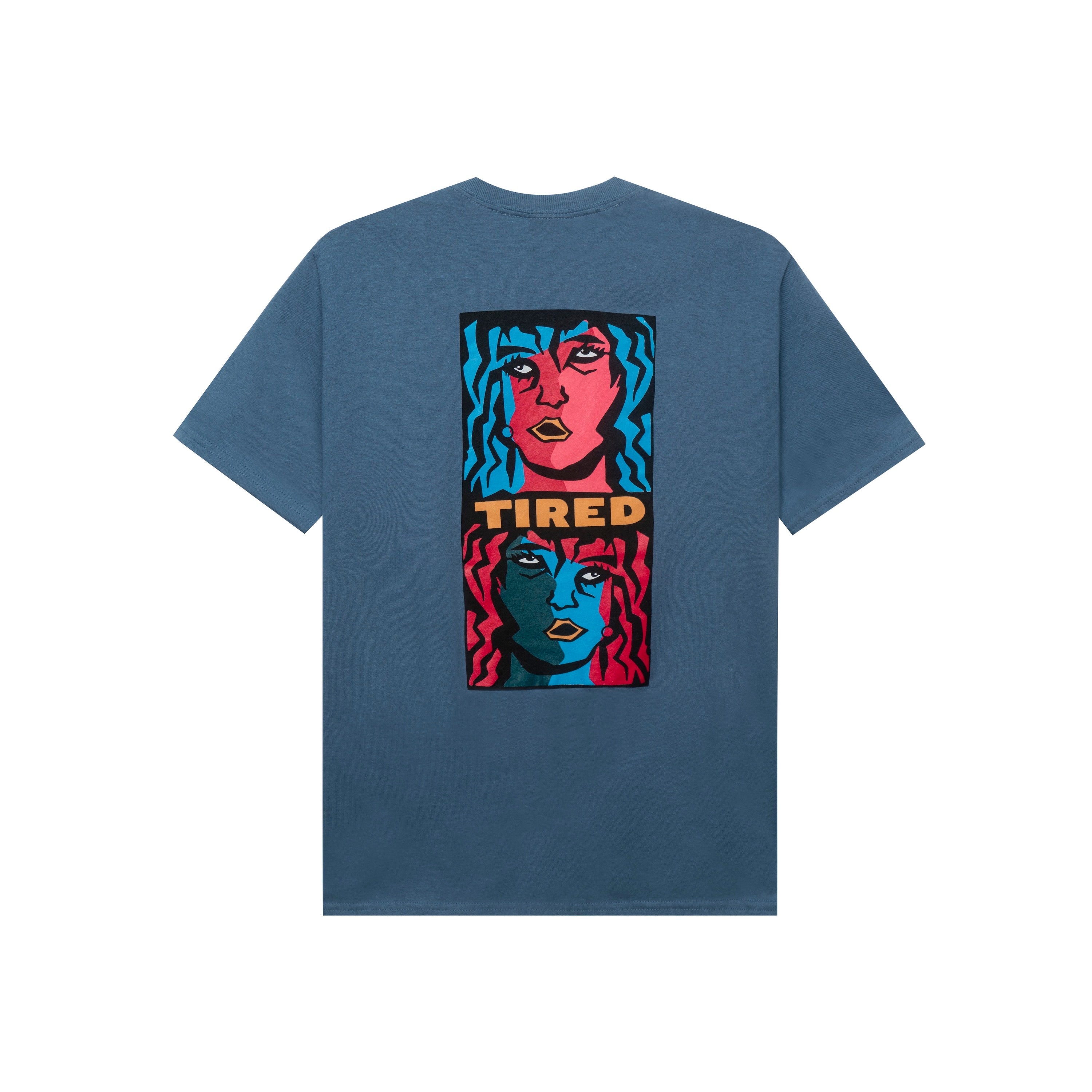 DOUBLE VISION SS TEE BLUE – VERY SPECIAL LA