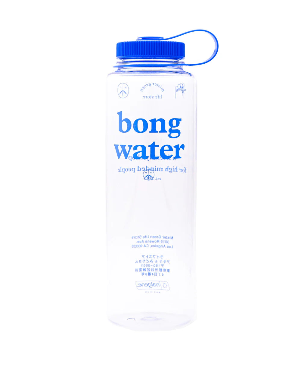 Bong Water Nalgene - XL Wide Mouth Hardshell - Clear