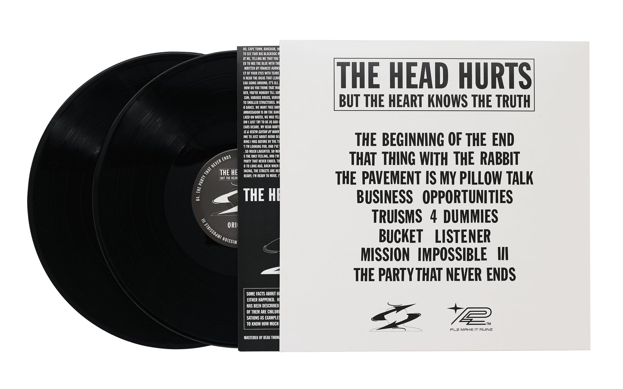 Headache - The Head Hurts but the Heart Knows the Truth 12" Vinyl