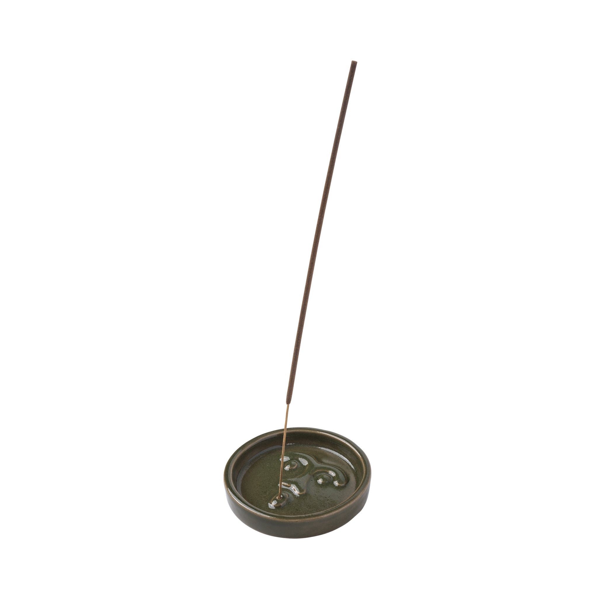 Domestik Ceramic Incense Holder - Brown