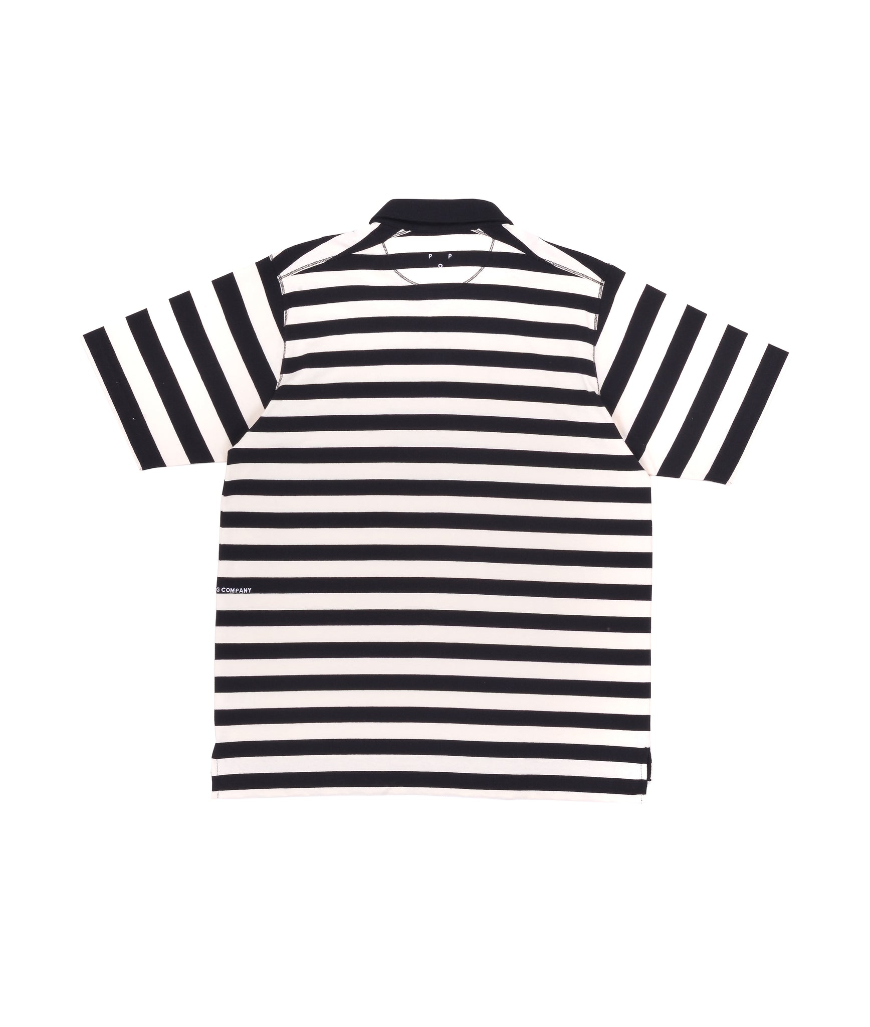 Striped Italo Shirt - Black/Off-White