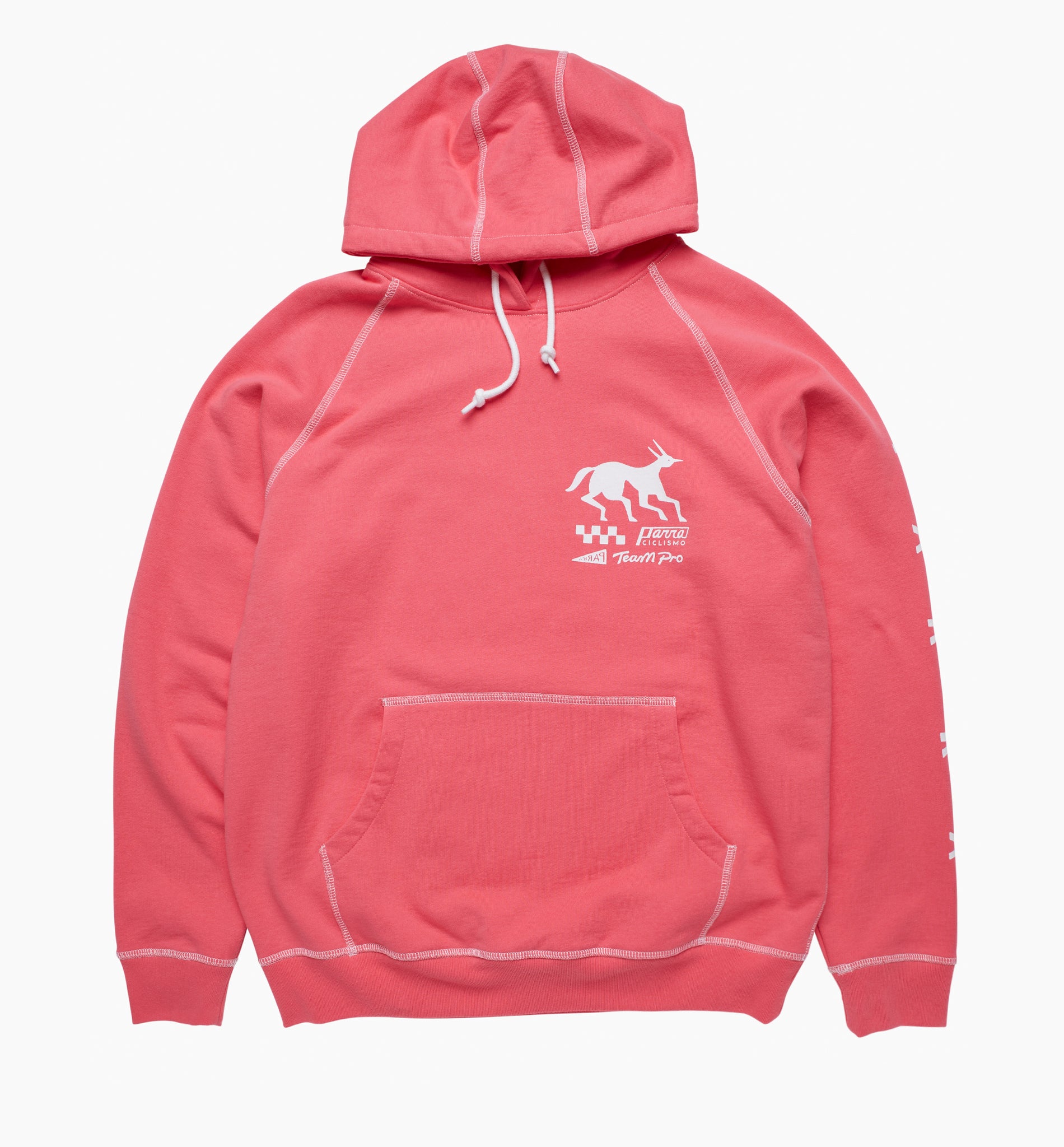 Under Pink Waters Hooded Sweatshirt