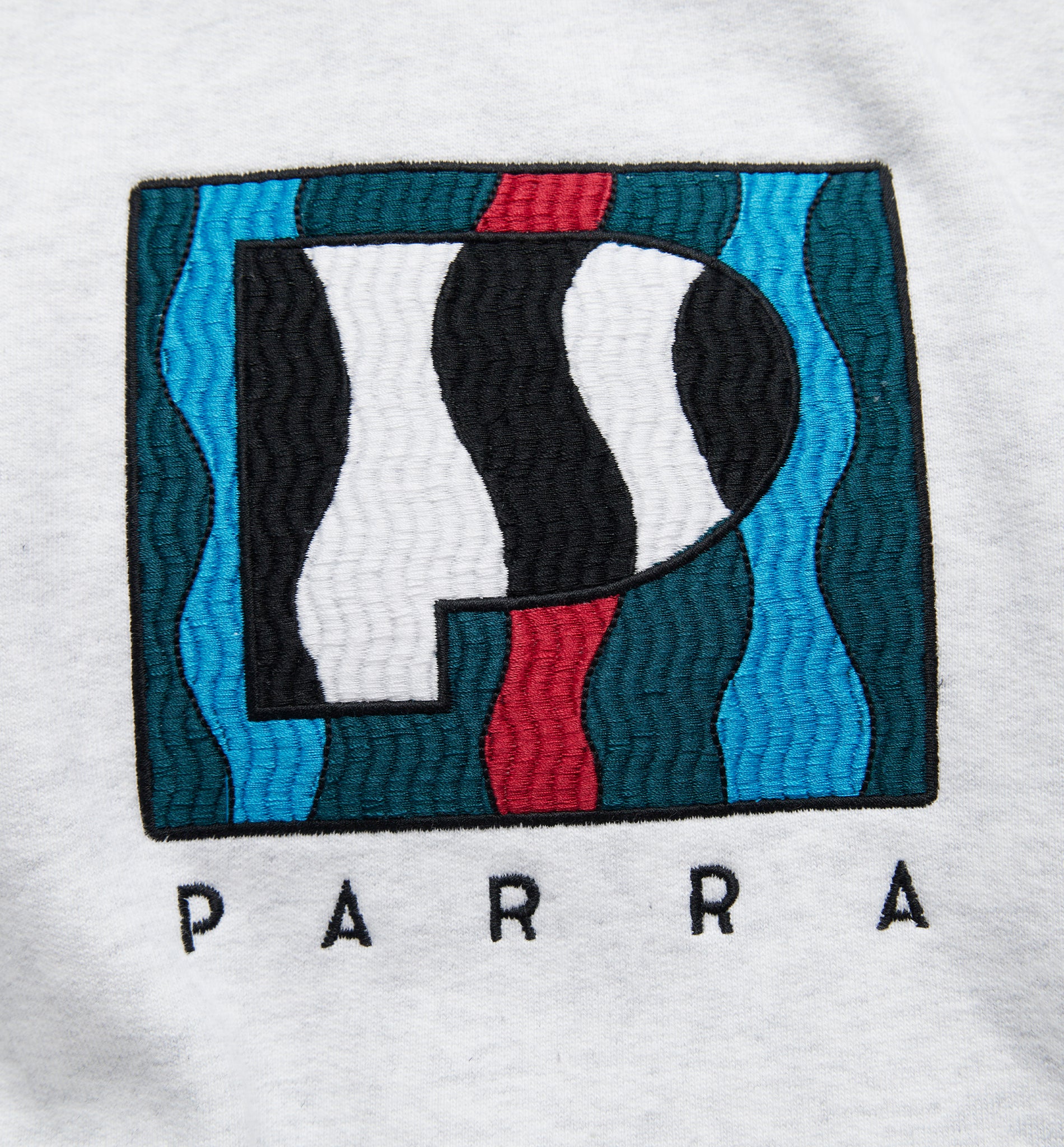 Zebra Striped P Hooded Sweatshirt