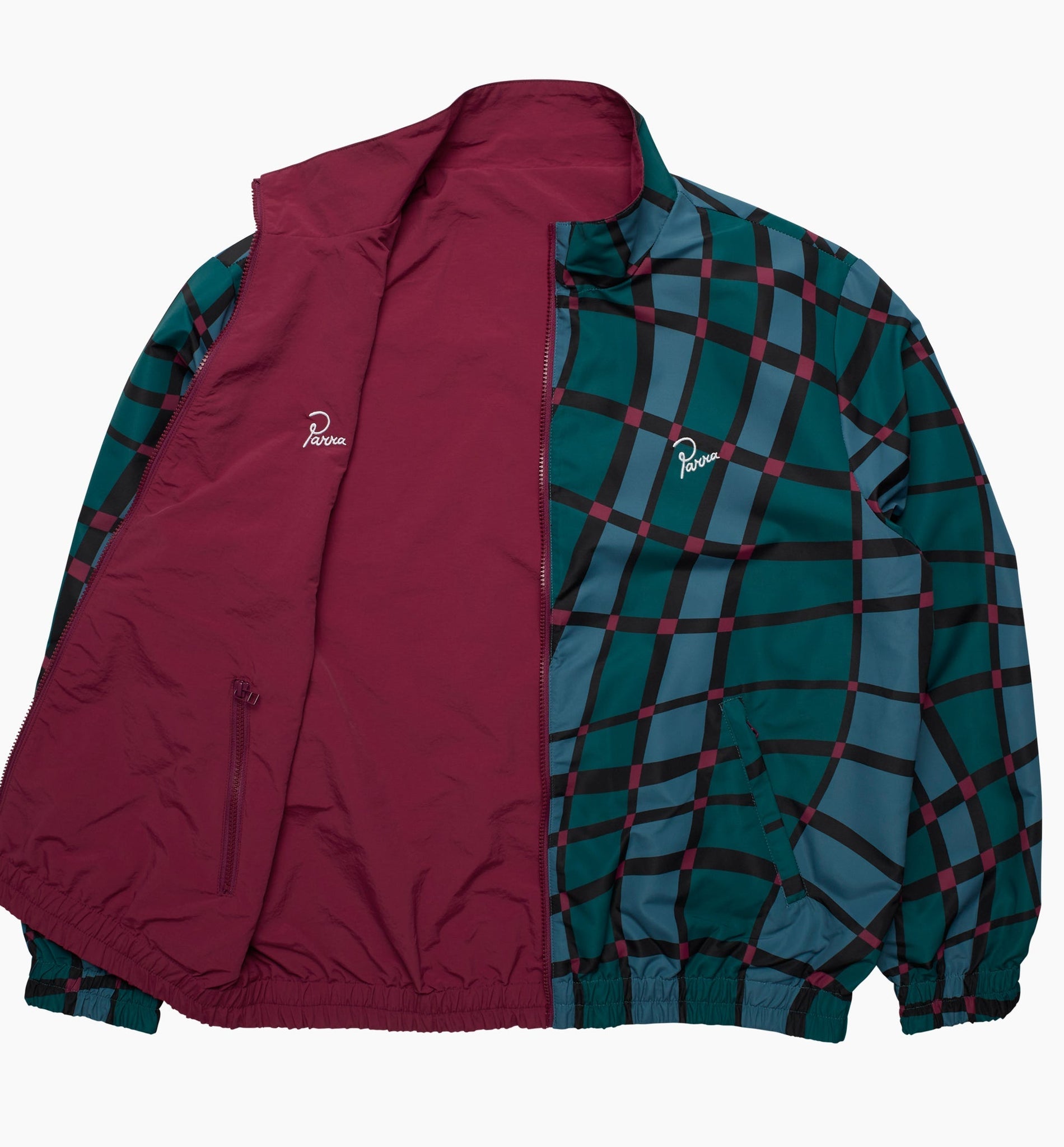 Squared Waves Pattern Track Top
