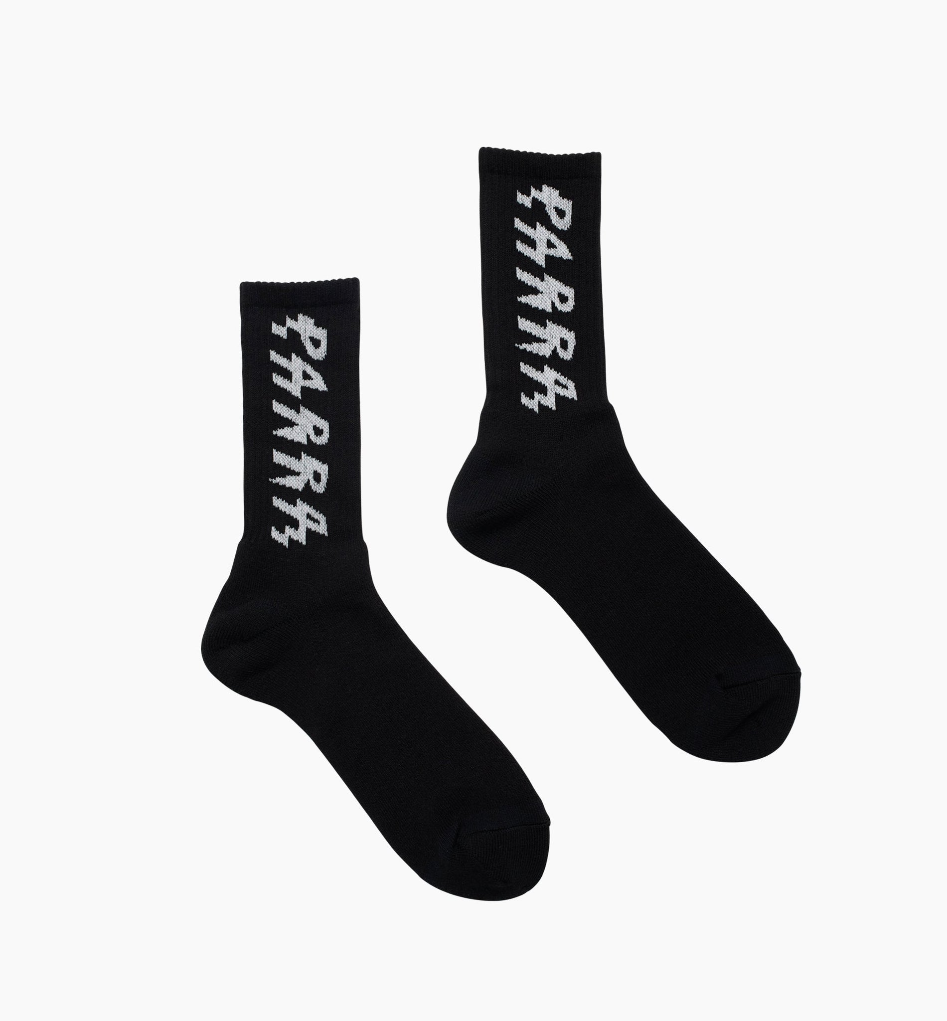 spiked logo crew socks