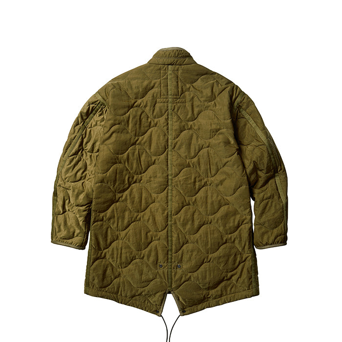 Quilted Fishtail Coat