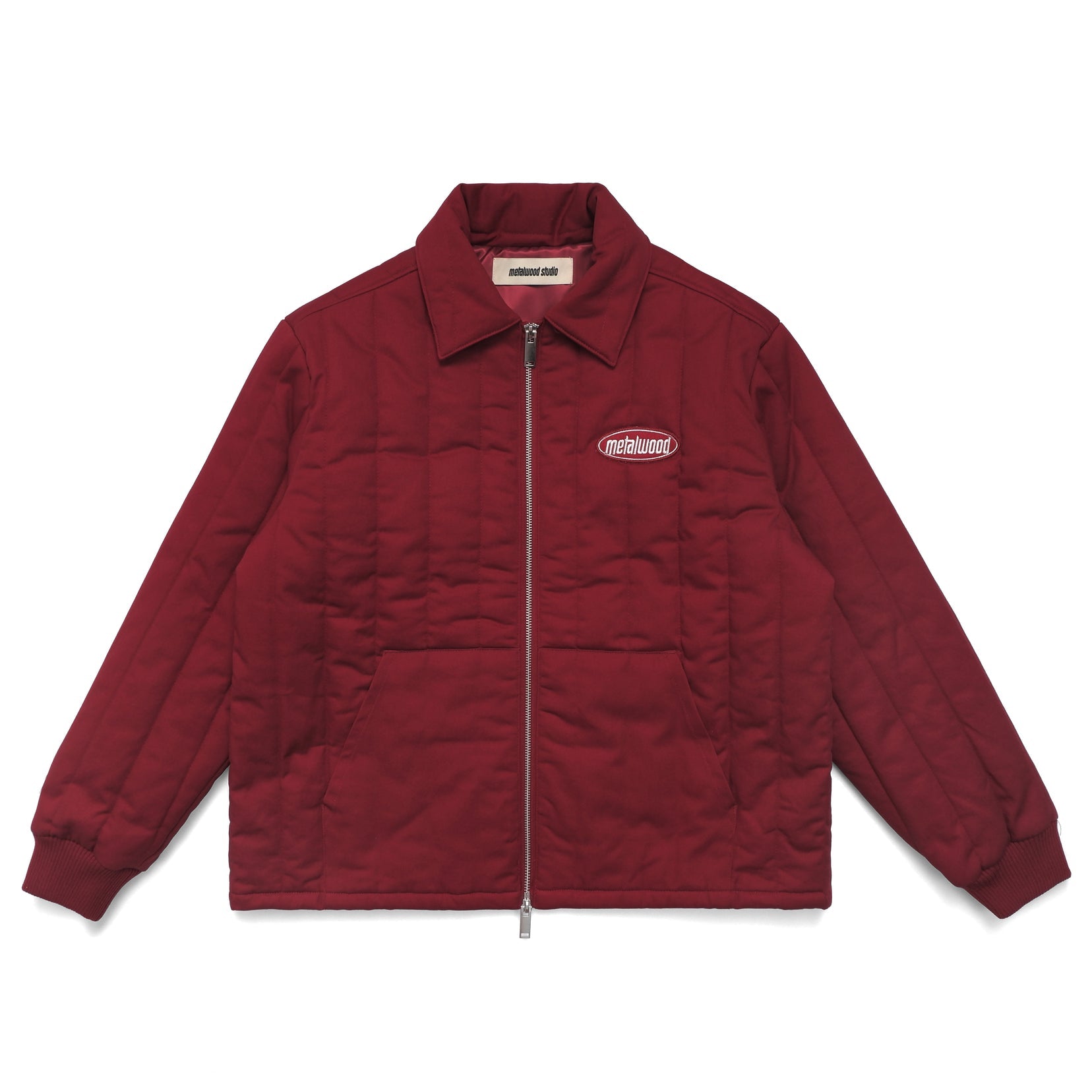 Oval Logo Quilted Mechanics Jacket