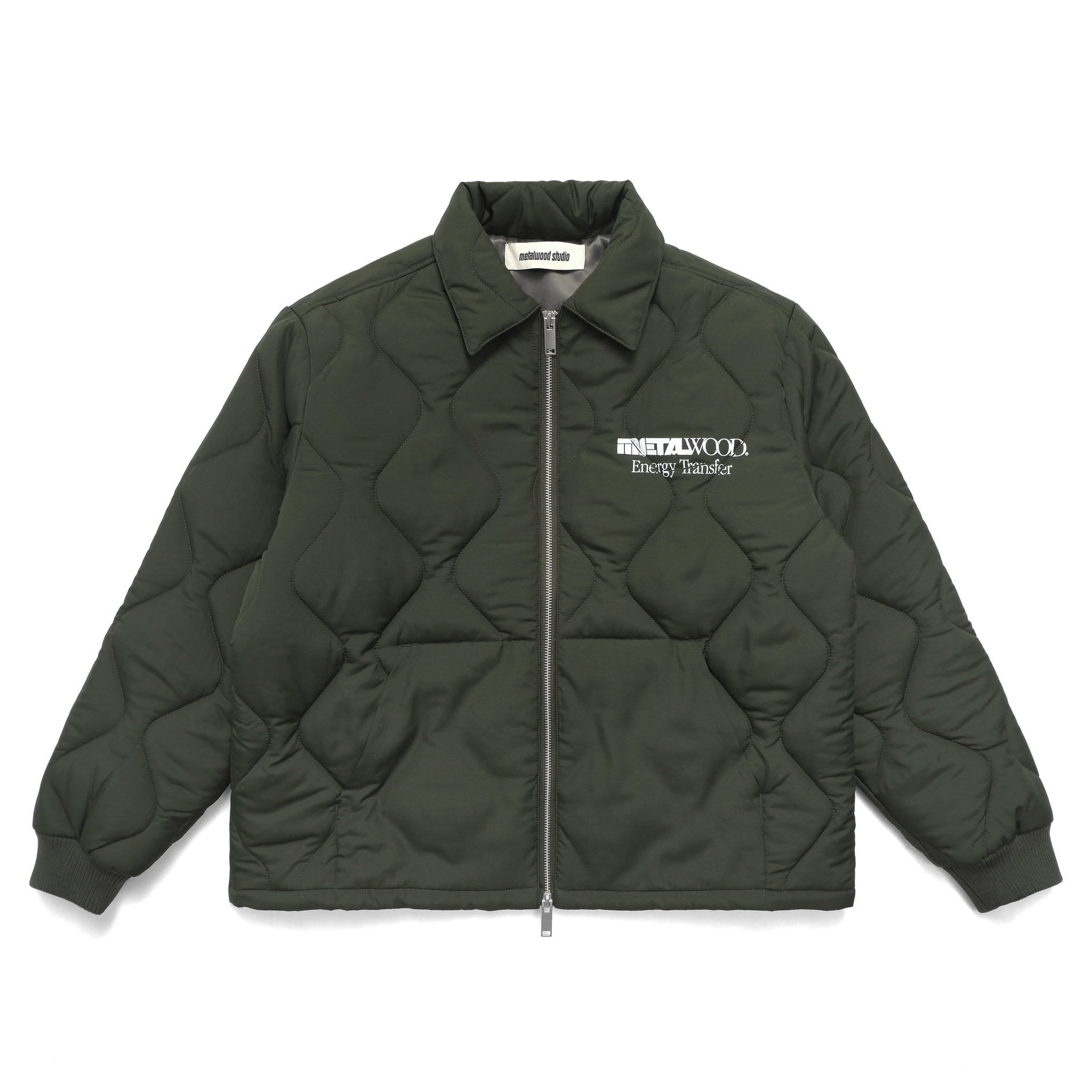 Energy Transfer Quilted Jacket - Fatigue Green