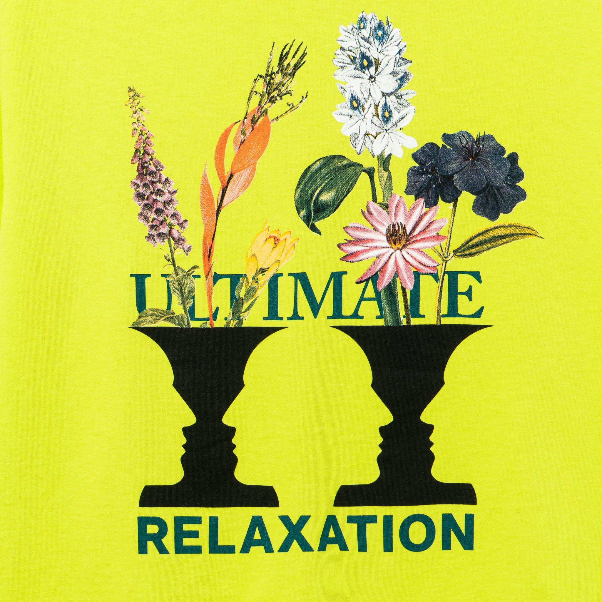 Ultimate Relaxation S/S Tee - Dark Lime