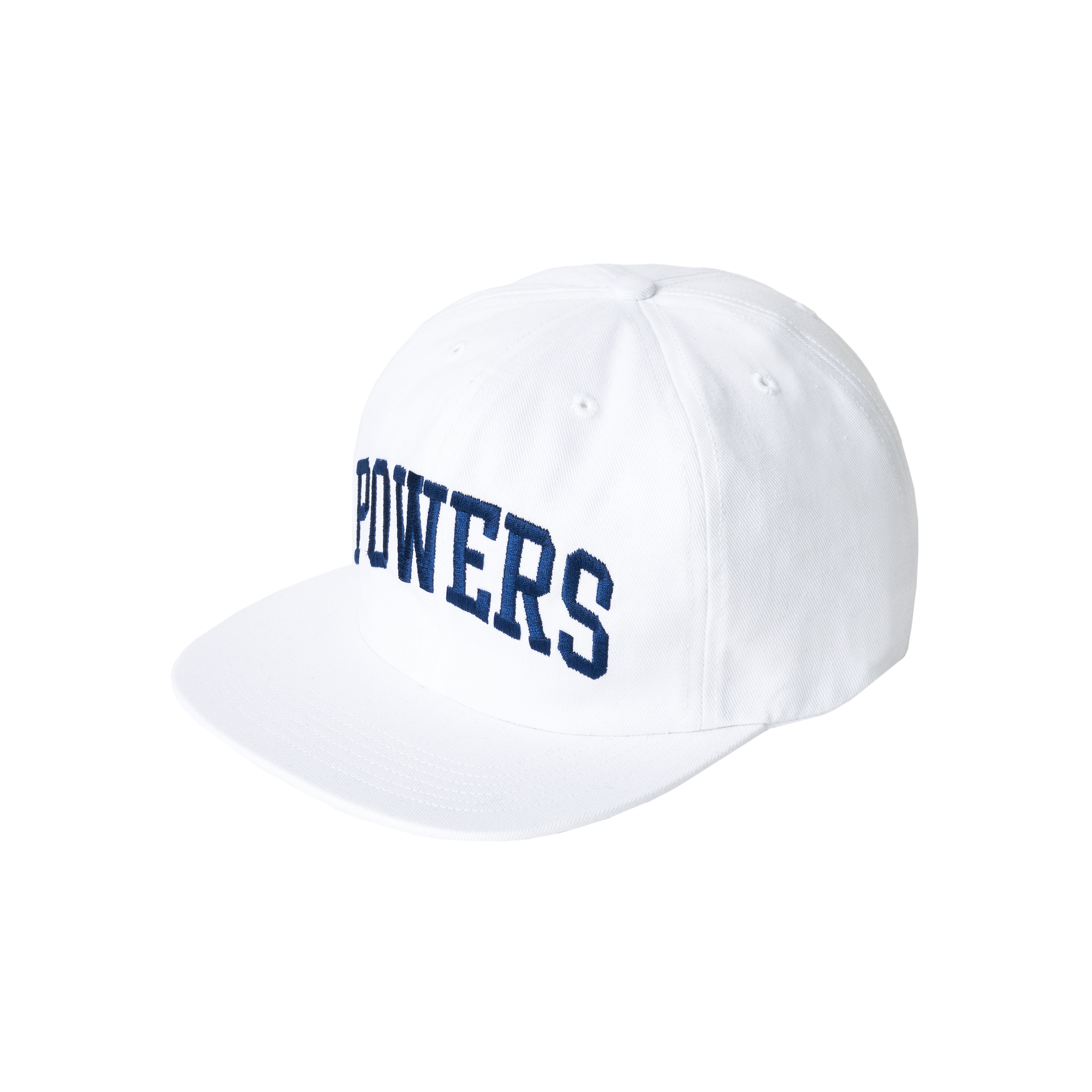 Arch Logo 6-Panel Cap - White/Navy