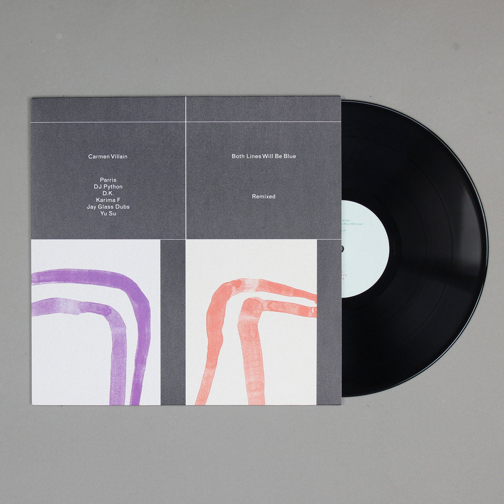 Carmen Villain - Both Lines Will Be Blue Remixed 12"